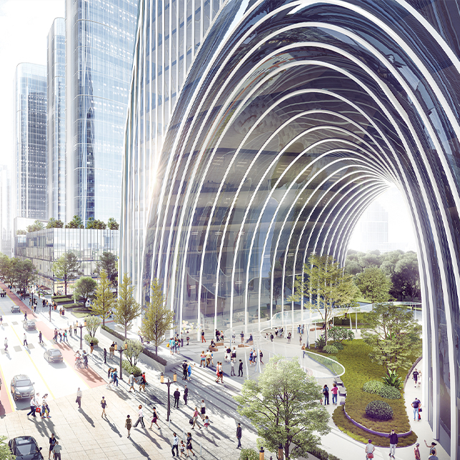 深圳新秀片区城市设计-新城设计-德国ISA意厦国际设计集团