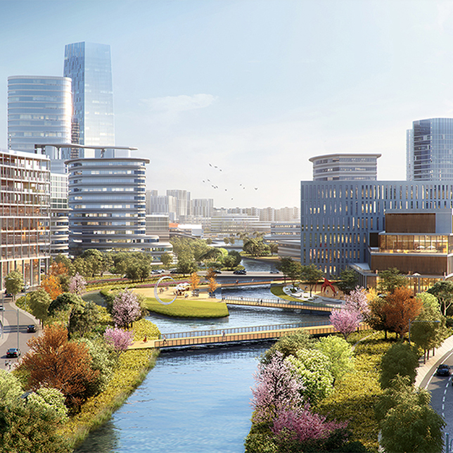 中新广州知识城环九龙湖地区城市设计-新城设计-德国ISA意厦国际设计集团