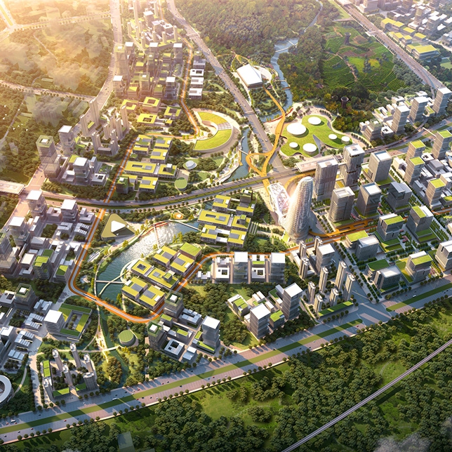 光明科学城中心区城市设计-新城设计-德国ISA意厦国际设计集团