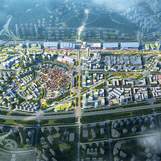 NEWS | 第三名！泉州市原泉州火车东站片区城市设计 项目图 3